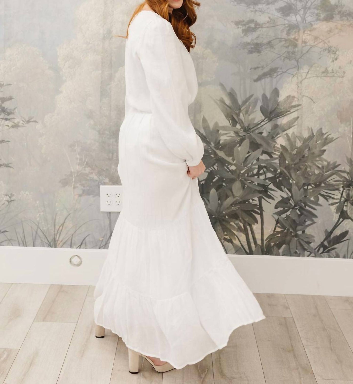 Tea N Rose - Long Sleeve Skirt Set