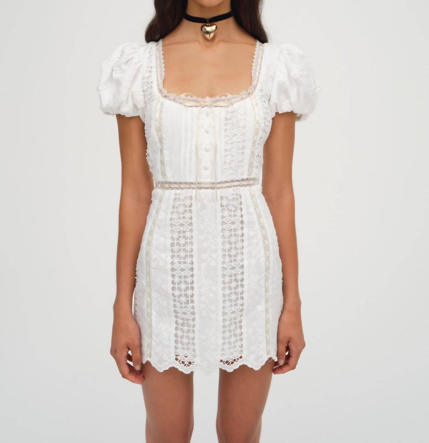 For Love & Lemons - Tracy Eyelet Dress