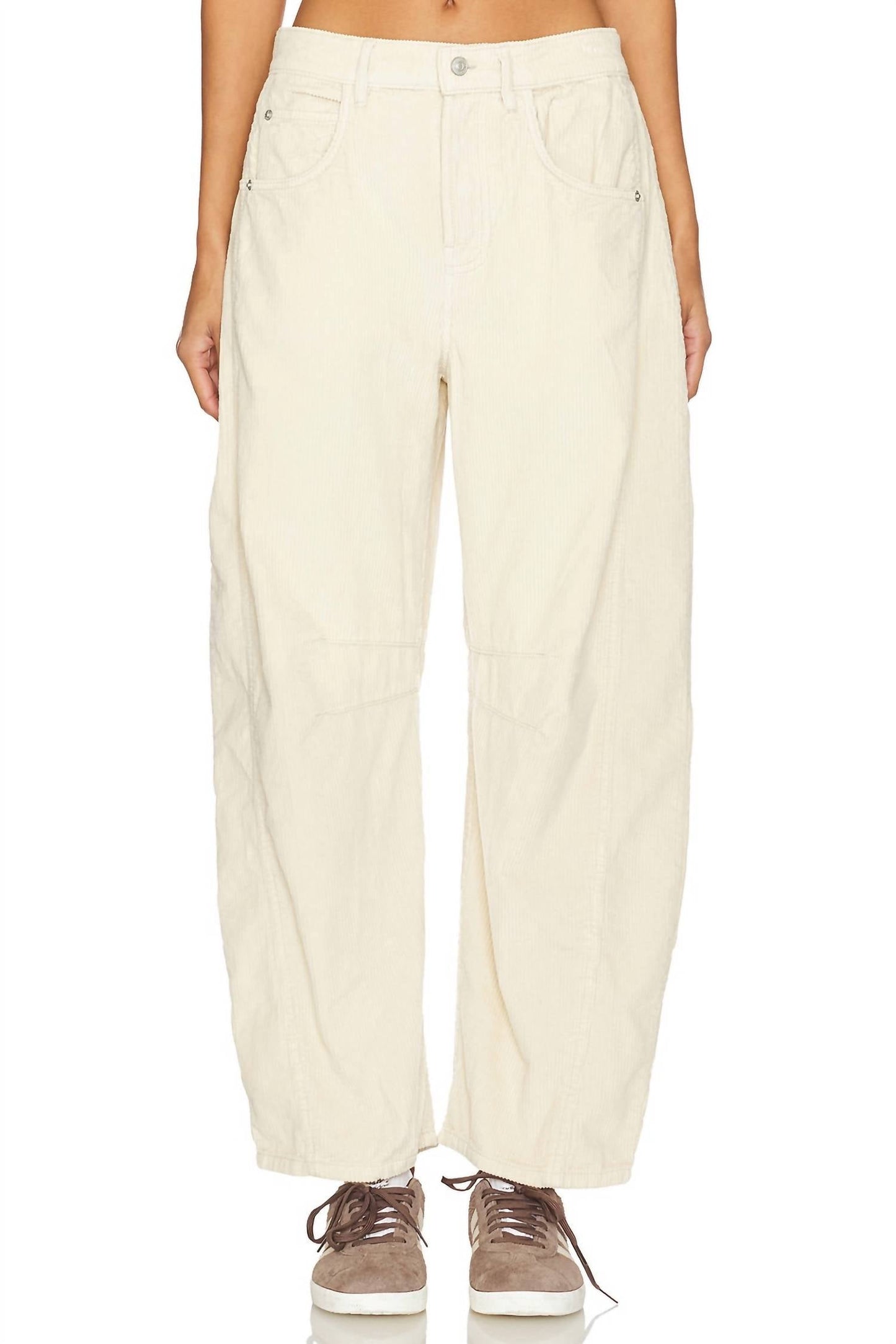 Free People - Good Luck Cord Relaxed Fit Wide Leg Pant