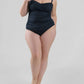 La Blanca - Shirred Band Hipster Bikini Bottoms - Plus