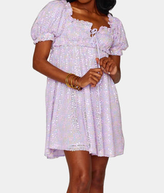 Buddylove - Vestido curto com manga bufante Jac