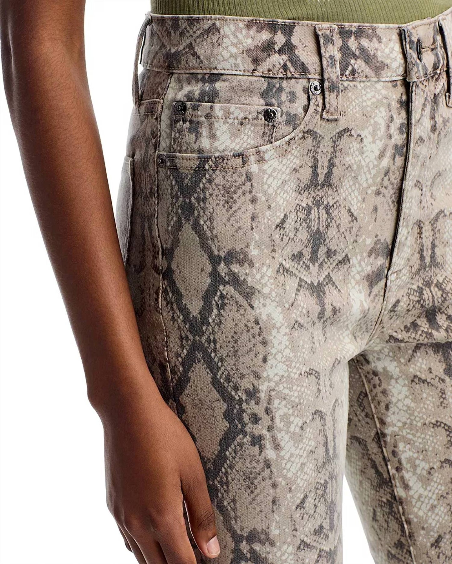 Pistola - Lennon High Rise Cropped Bootcut Jeans