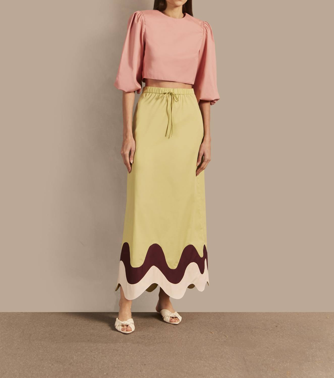 Adriana Degreas - Giardino Open Back Cropped Blouse