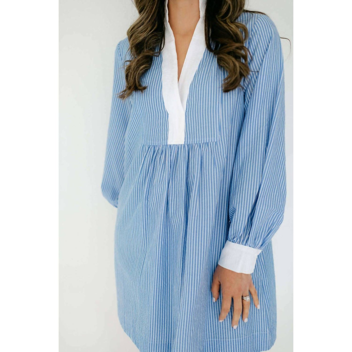 Thml - Jamie Long Sleeve Striped Dress