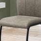 Dining Chair, Side, Upholstered For Dining Room, Contemporary & Modern (Set of 2)