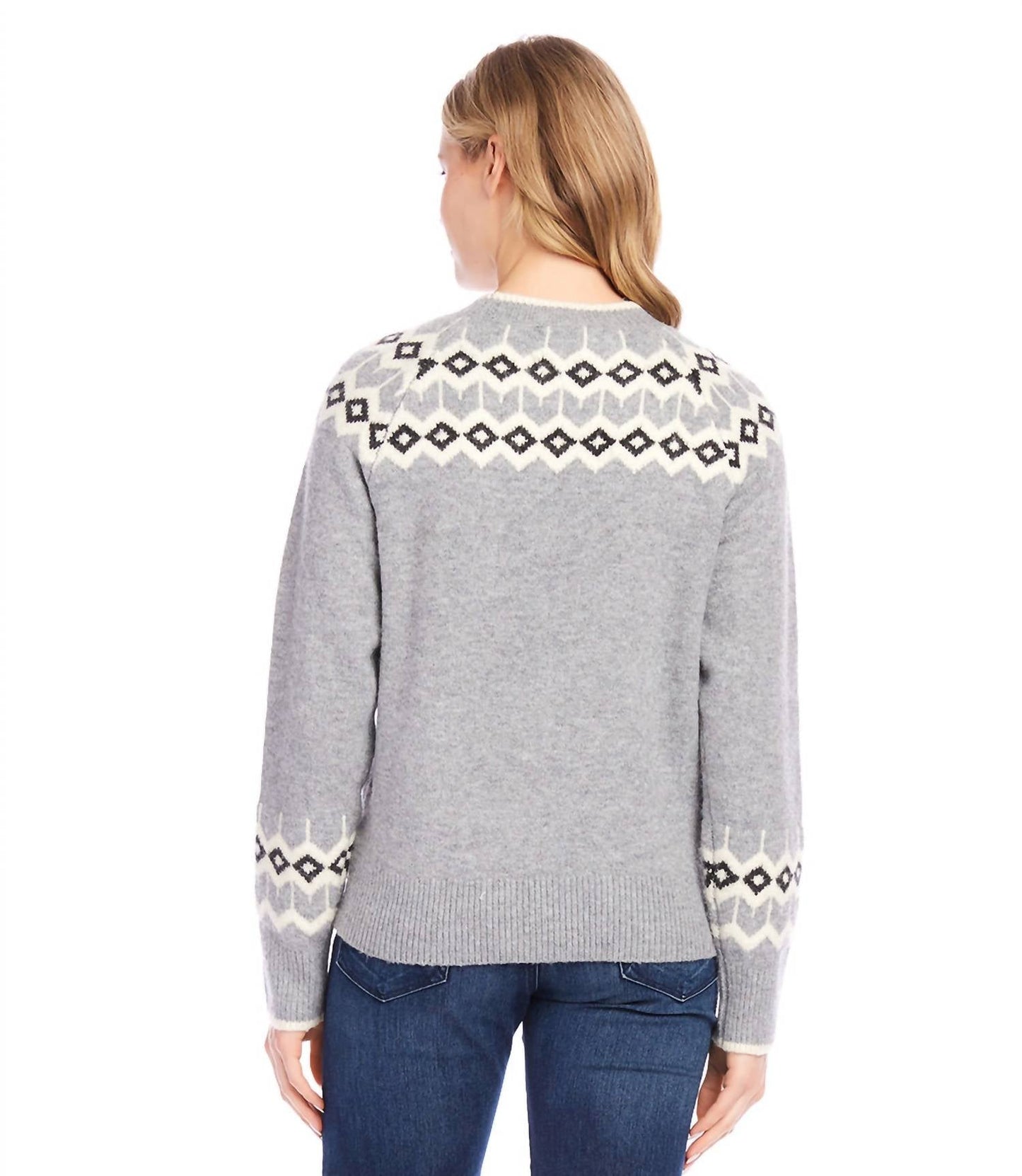 Karen Kane - Jacquard Knit Sweater