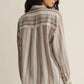 Z Supply - Perfect Striped Linen Button Up Top