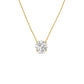 Diana M Jewels - 1.00 Ct Lab Grown Diamond Solitaire Pendant Necklace