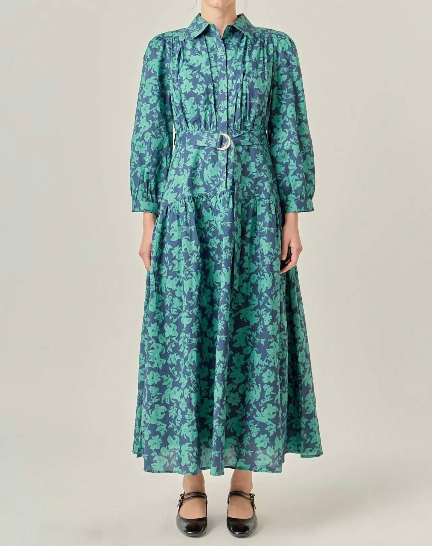 English Factory - Fall Printed Midi Dress