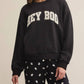 Z Supply - Classic Hey Boo Crew Sweatshirt