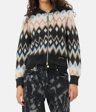 Ganni - Cardigan de Alpaca Finamente Escovado