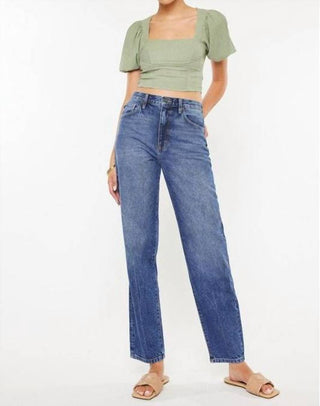 Kancan - Calça Jeans Clássica Dad Fit