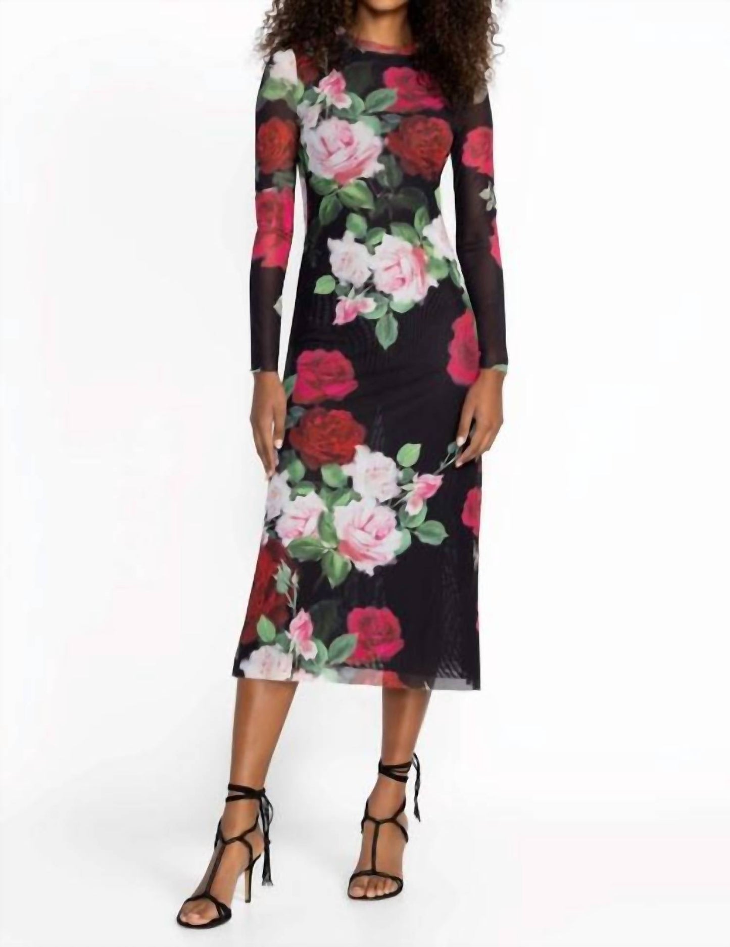 Johnny Was - LOLIA MESH MIDI DRESS