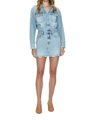 Pistola - Minivestido Manga Longa Nina