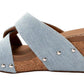 Corkys Footwear - Bonny Denim Wedge Sandal