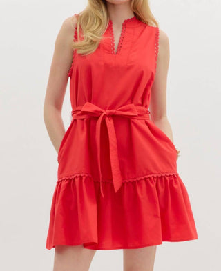 Entro - Rosie Scallop Trim Dress