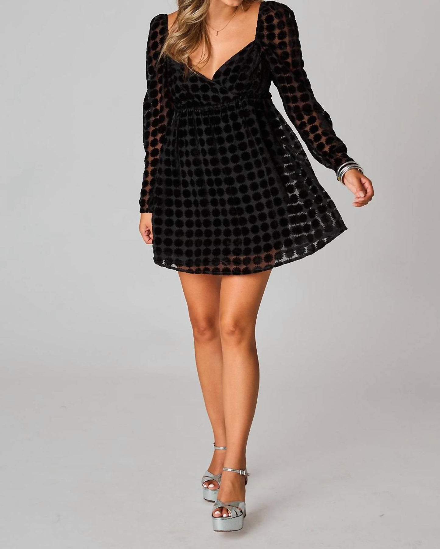 Buddylove - FALLON BABYDOLL MINI DRESS