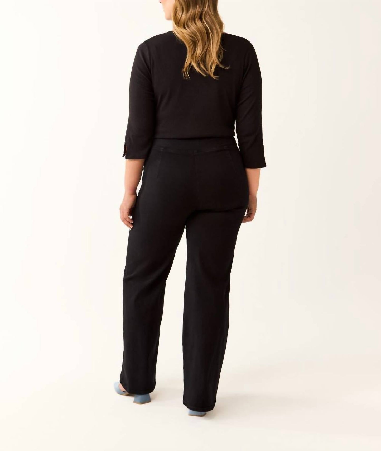 Fdj - Beyond Denim Pull-on Wide Leg Jeans