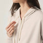 Splendid - Waffle Scuba Zip-Up Pullover