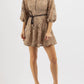 Endless Blu. - EDEN EYELET MINI DRESS