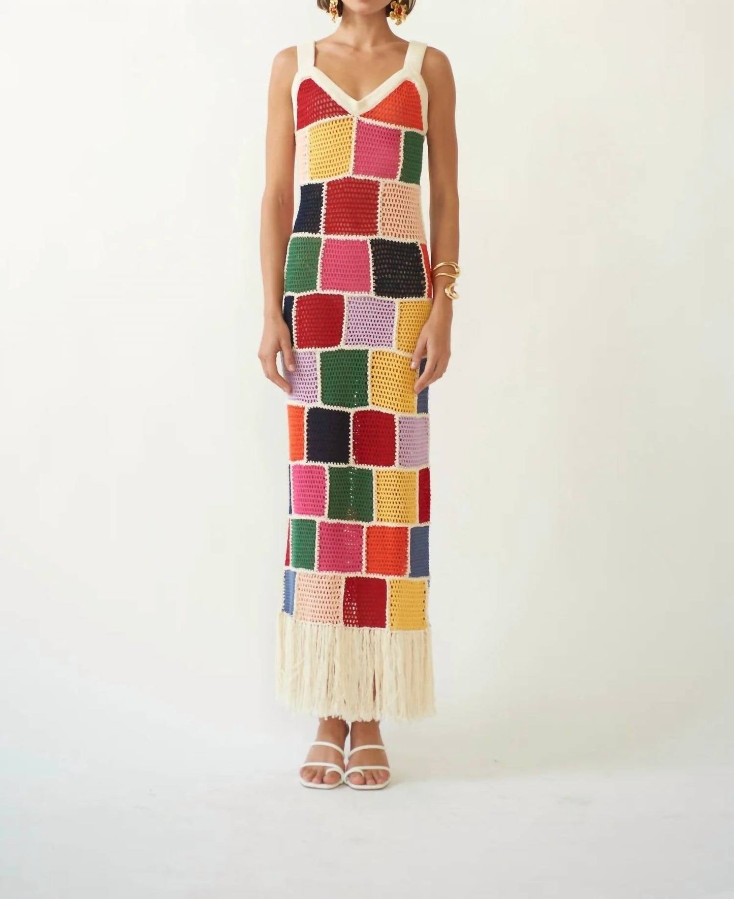 Carolina K - Vera Crochet Maxi Dress