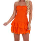 Baby Pink - Team Sport Ruffle Mini Dress