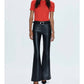 Pistola - Kinsley Mid-rise Ultra Flare Pants