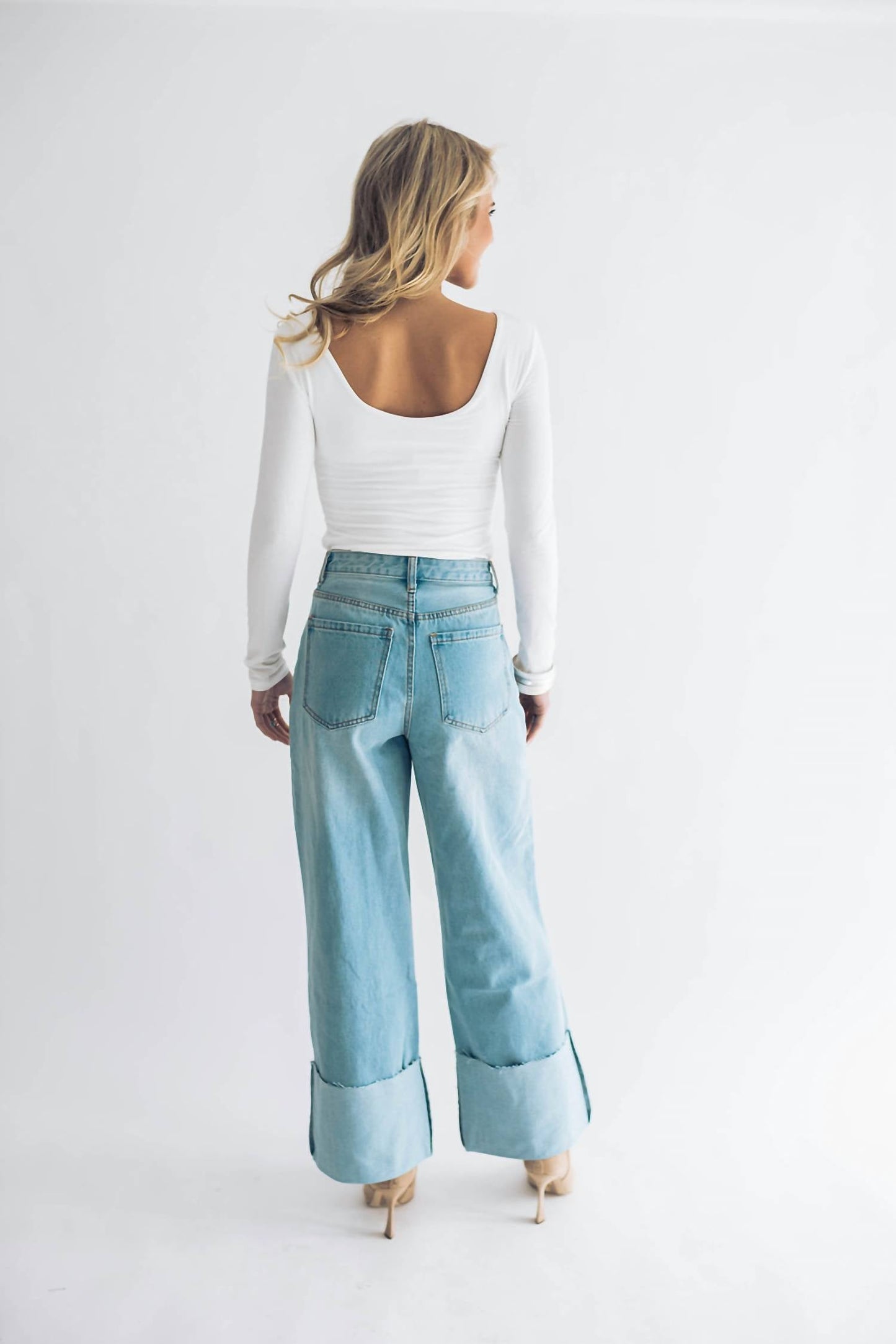 Falcon Park - Novah Wide Leg Jeans