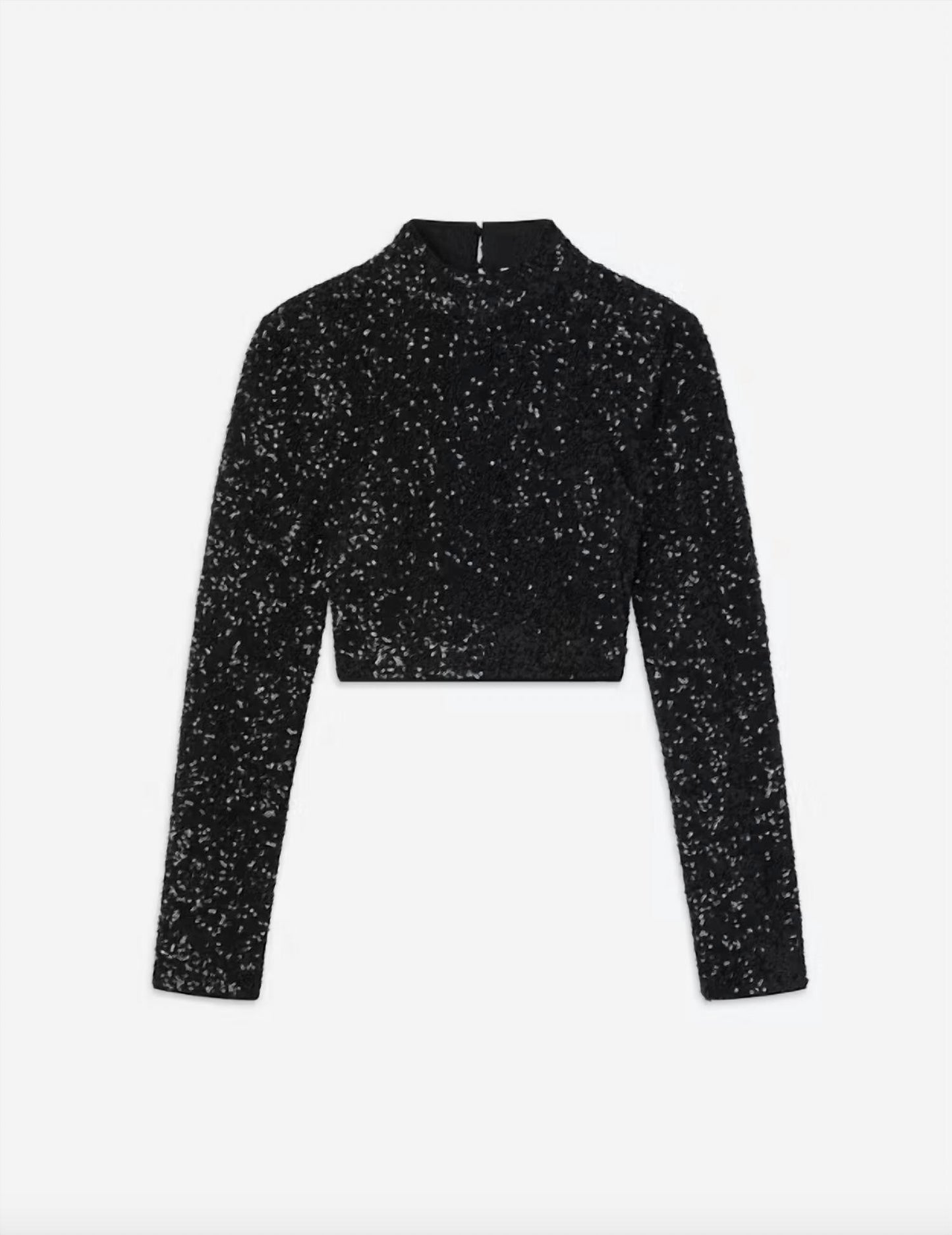 Frame - Cropped Sequin Top