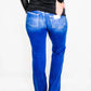 Risen - Women's Mid Rise Long Straight Jeans - Plus