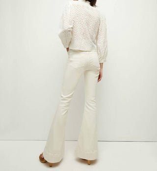 Veronica Beard - Calça jeans boca de sino Sheridan