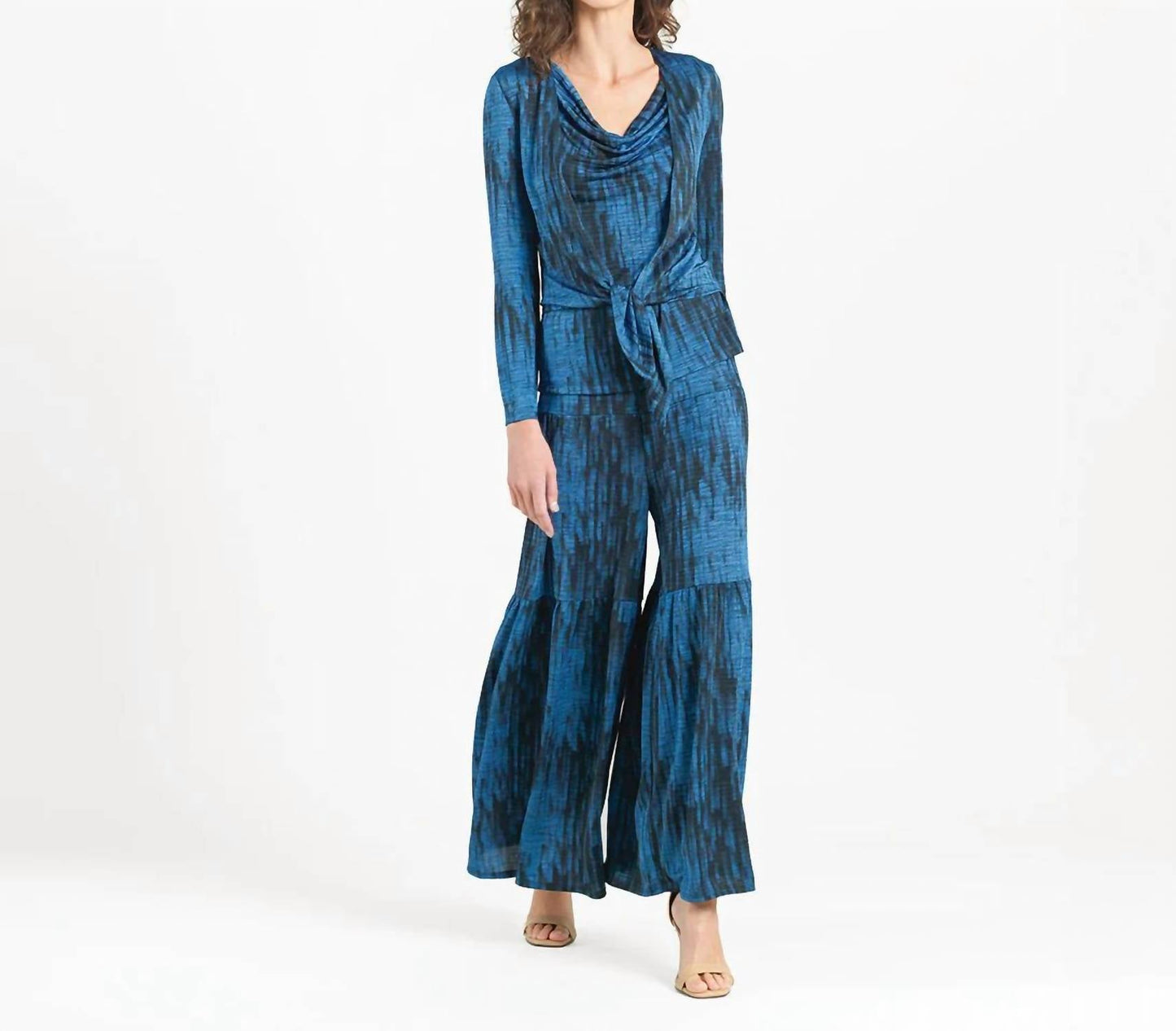Clara Sunwoo - Crinkle Tiered Skirt Pants