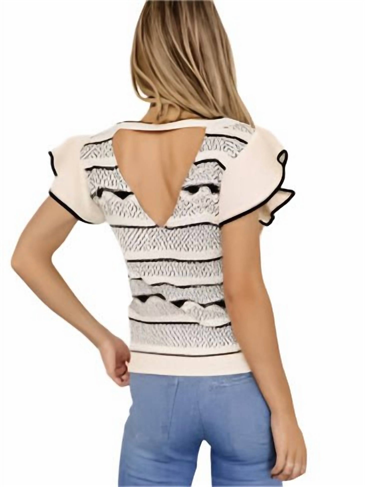 Andree By Unit - Women's Simple Nights Flutter Top