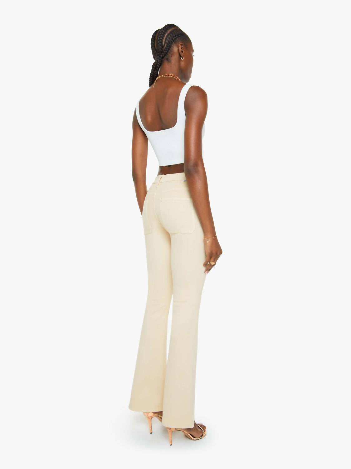 Mother - Patch Pocket Weekender Jean