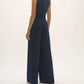 Joseph Ribkoff - Cowl Neck Sleeveless Jumpsuit