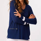 French Kyss - Zip Pocket V-Neck Top