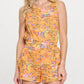 Meet Me In Santorini - Beachscape Tank & Short Set