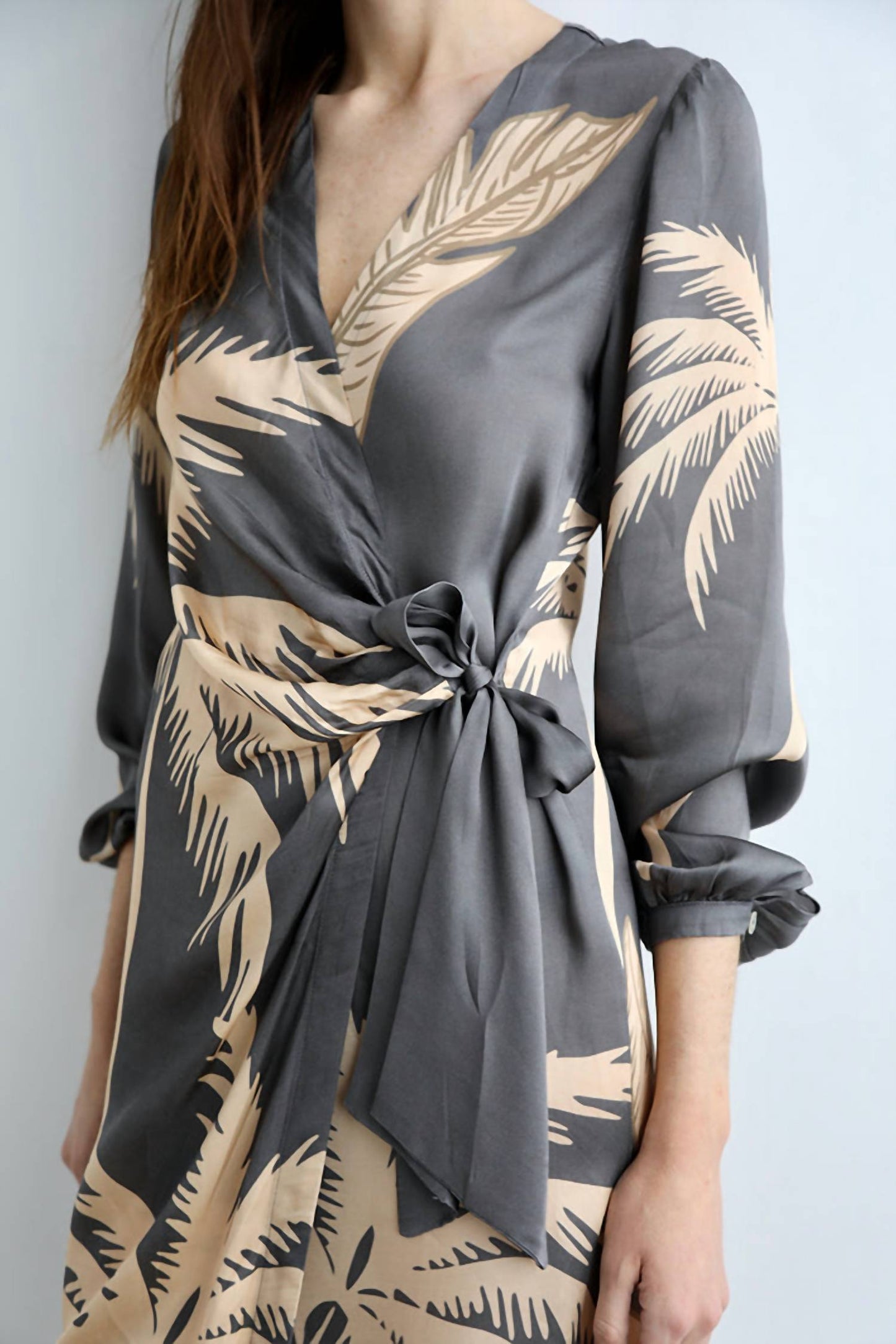 Las Sureñas - Lion Palms Long Dress