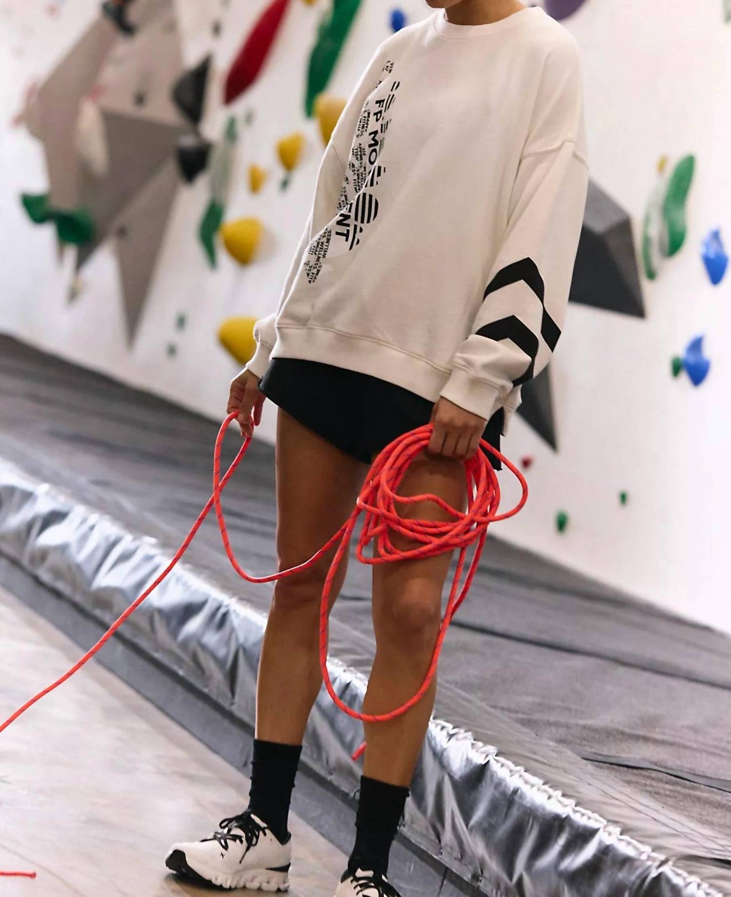 Free People - All Star Logo Pullover Sweatshirt