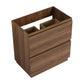 Modern Freestanding Bathroom Vanity Cabinet With Double Drawer