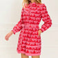 Pink City Prints - Bianca Mini Dress