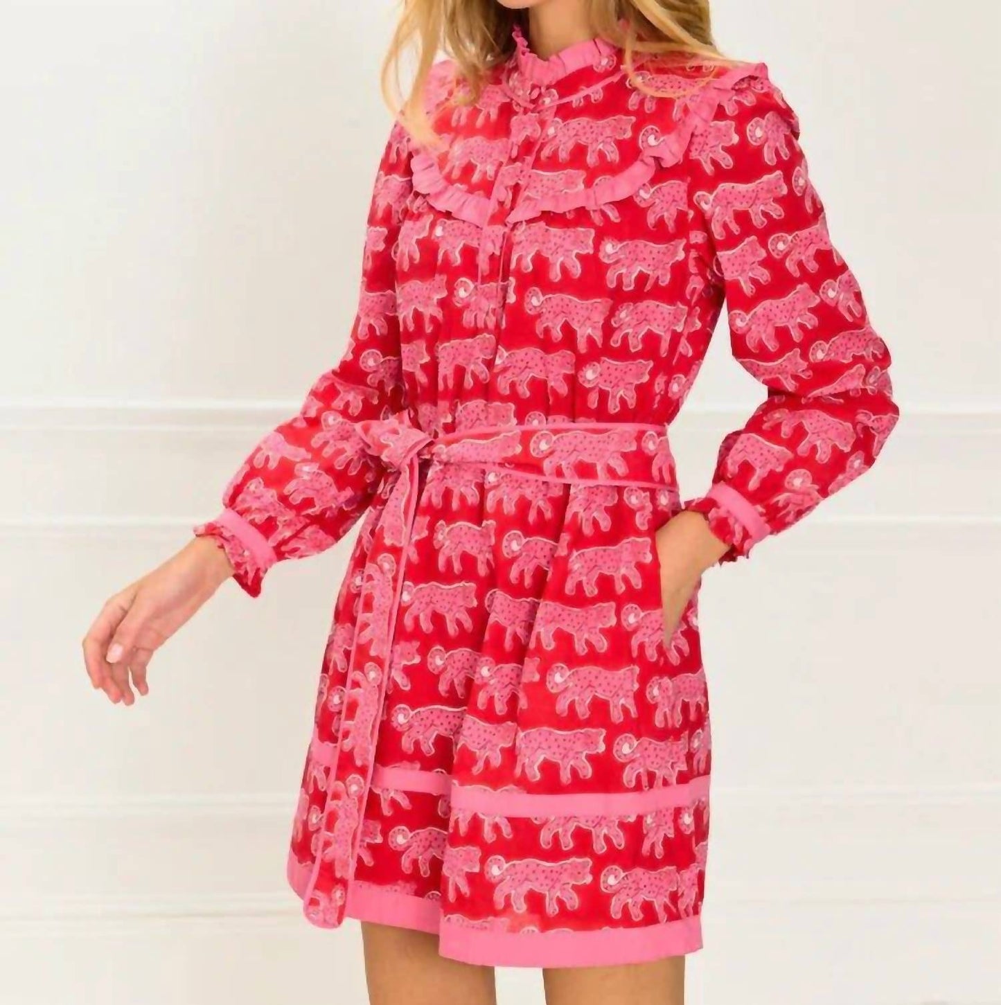 Pink City Prints - Bianca Mini Dress