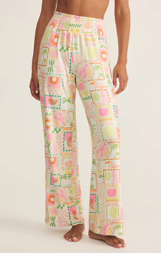 Z Supply - Calça Soleil Dawn Smocked