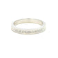 Aamiaa - 0.10 Carat Natural Diamond Princess Cut Channel Band