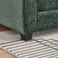 Modern Comfy Chenille L Shaped Sectional Sofa with Movable Ottoman
