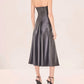 Alexis - Imena Halter-neck Midi Dress