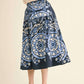 &Merci - Medallion Tiered Midi Skirt