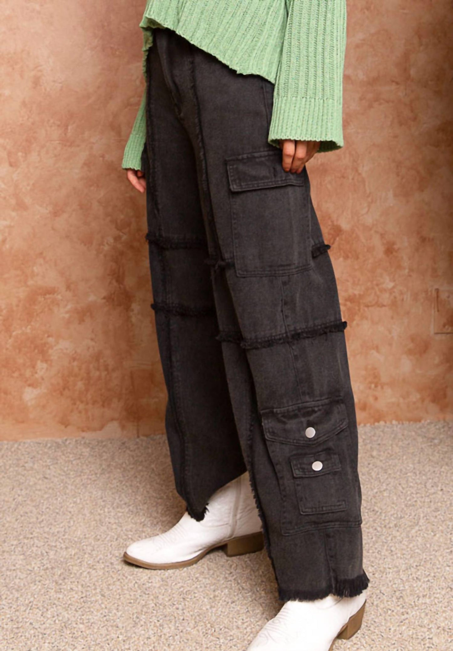 Pol - Harmony Wide Leg Cargo Pant