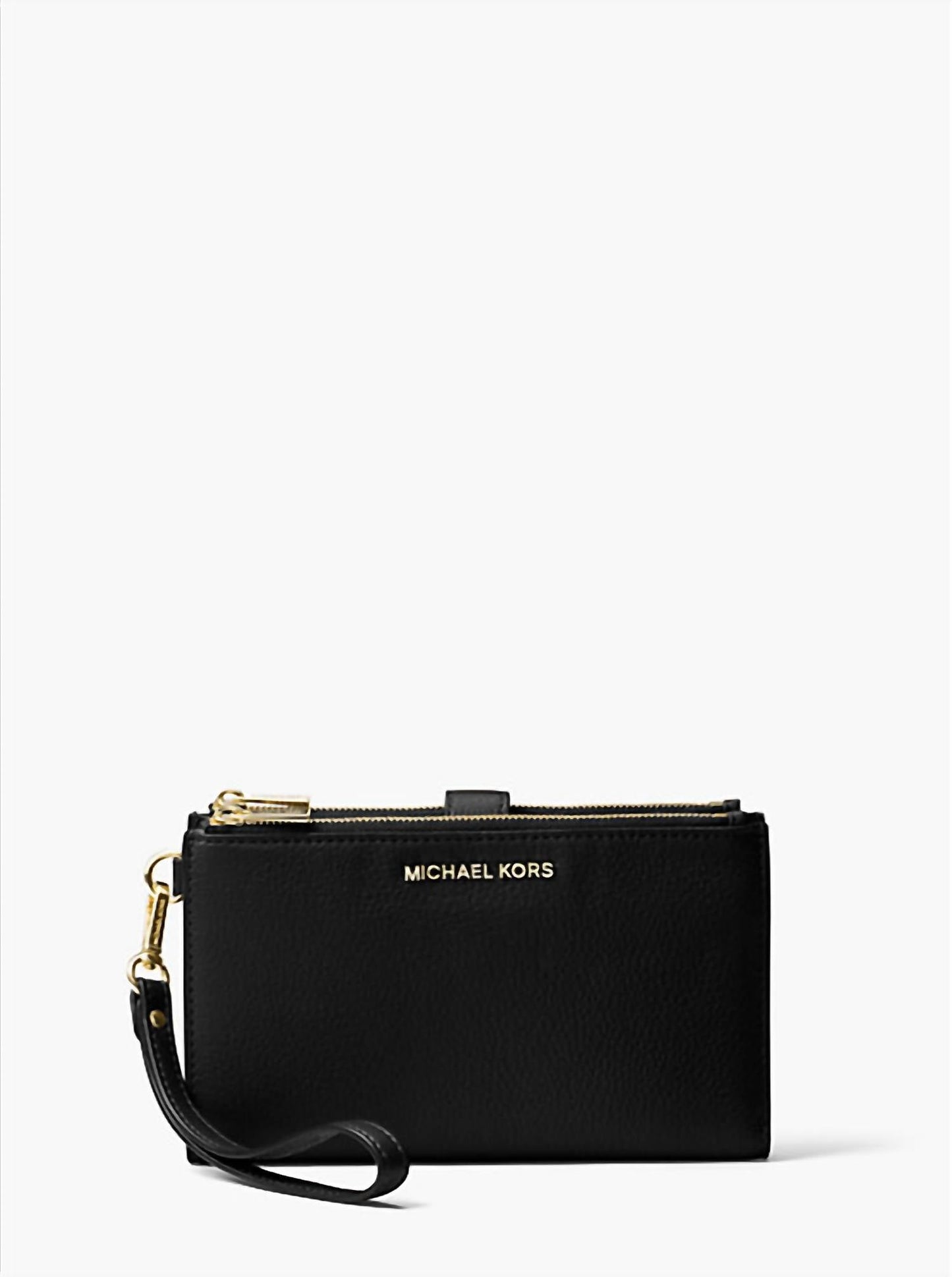 Michael Kors - Adele Leather double zip Smartphone Wallet