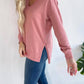 Z Supply - Modern V Neck Weekender Sweatshirt